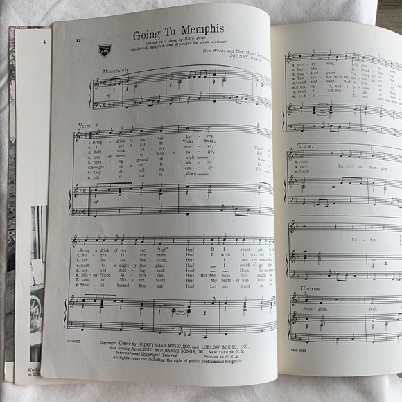 Johnny Cash song and picture folio book 1960 - Picture 7 of 15